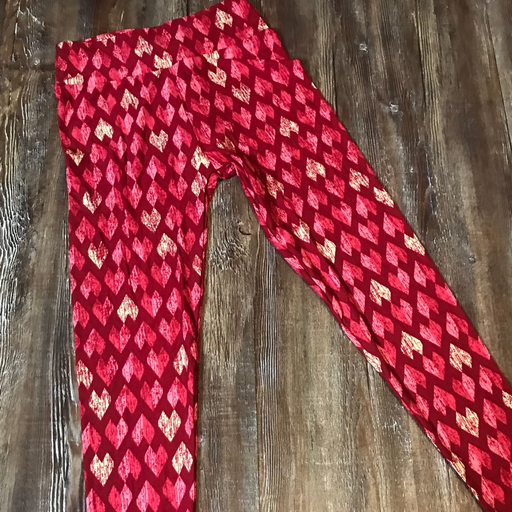 OS Lularoe Valentine’s Leggings